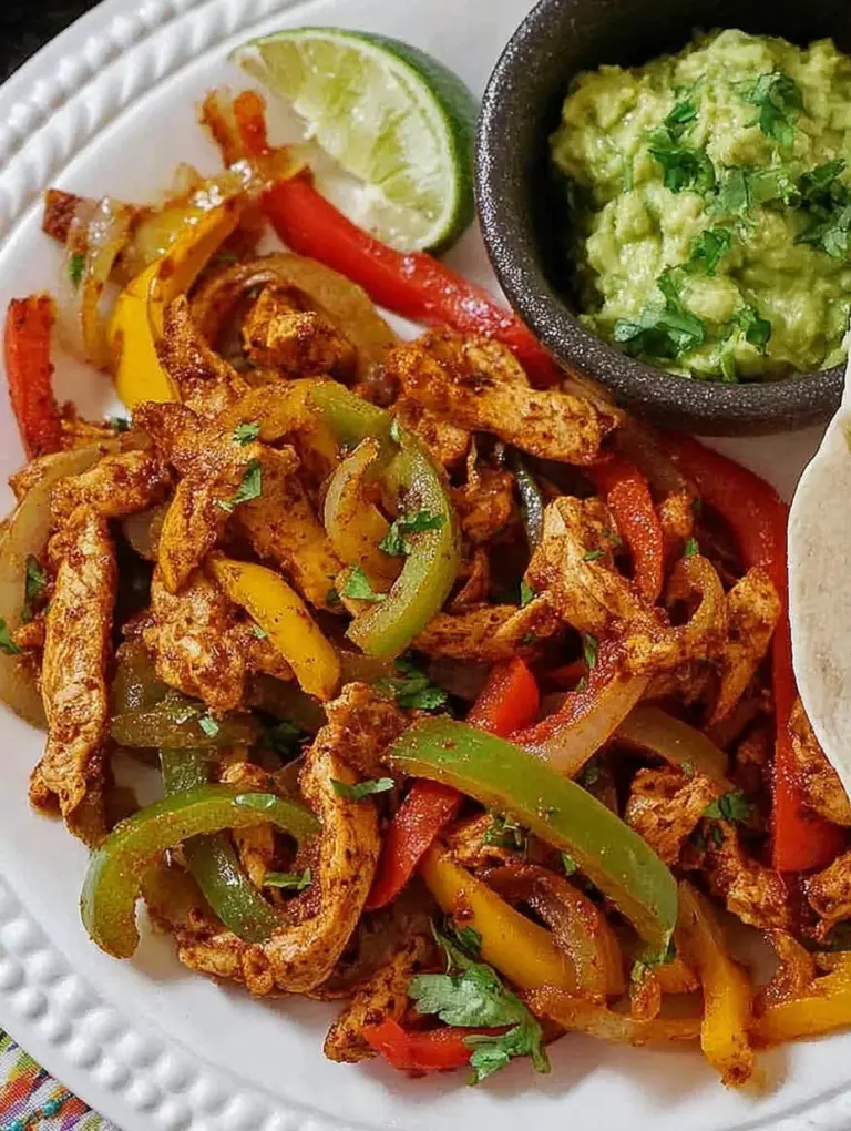 Air Fryer Chicken Fajitas