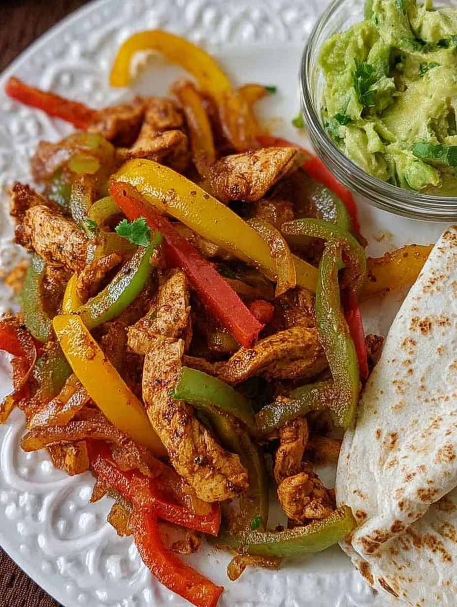 Air Fryer Chicken Fajitas