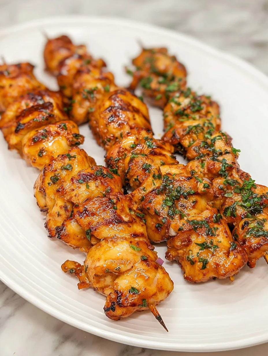 Air Fryer Chicken Skewers