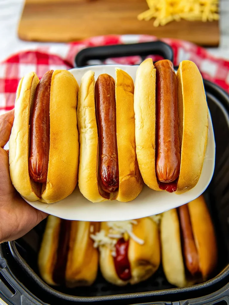 Air Fryer Hot Dogs