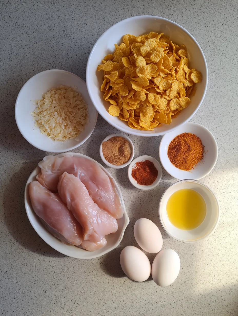 Baked Crunchy Hot Honey Chicken