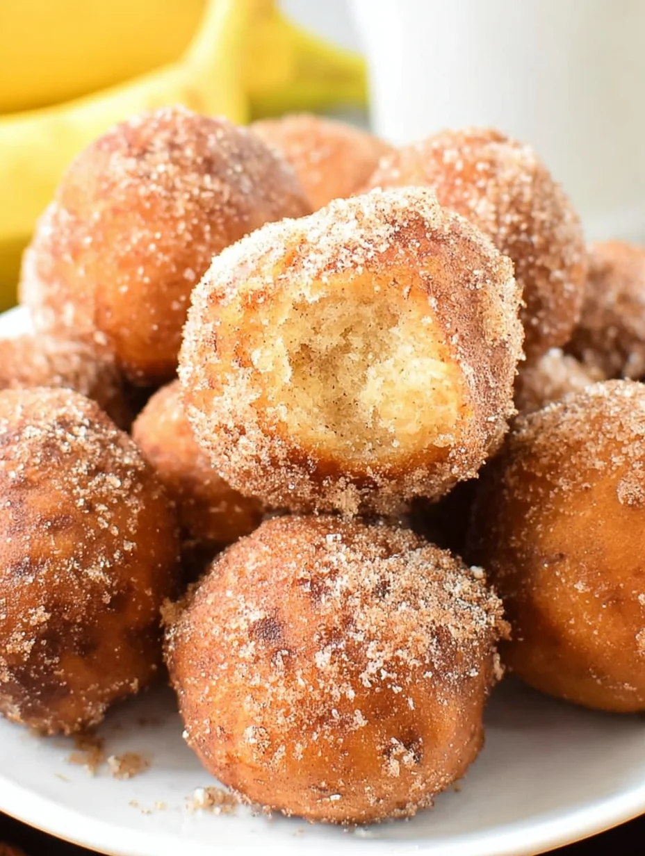 Banana Donut Holes