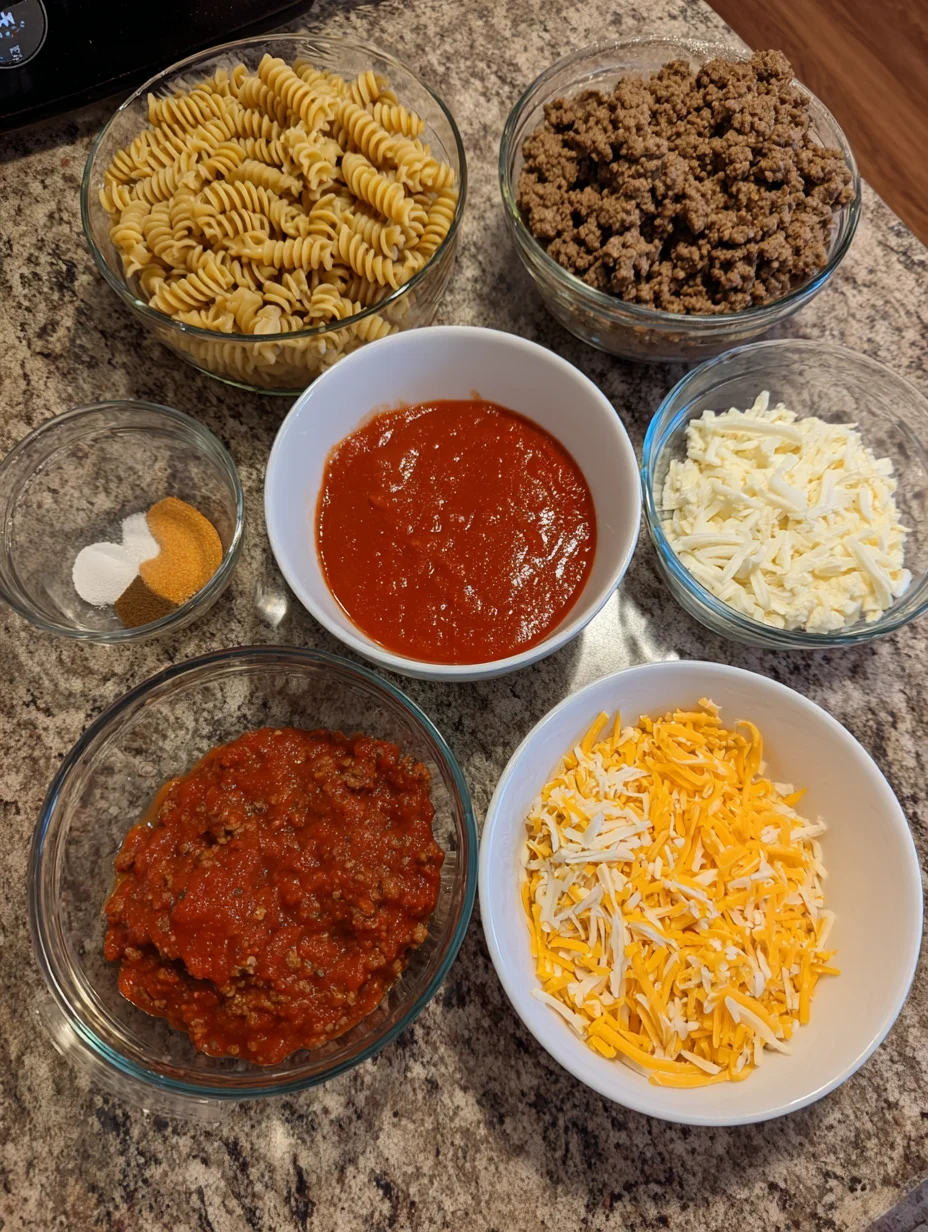 Cheesy Taco Pasta