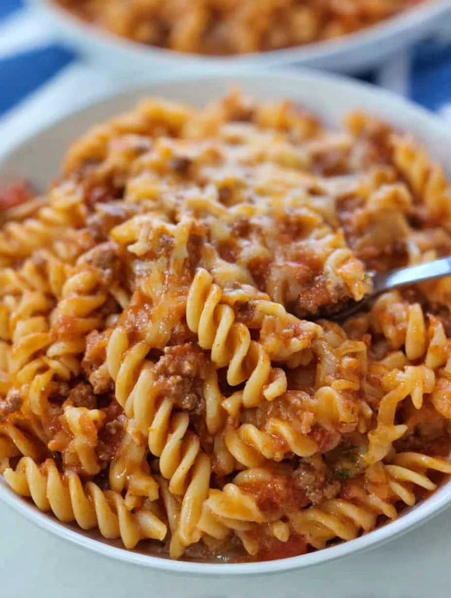 Cheesy Taco Pasta