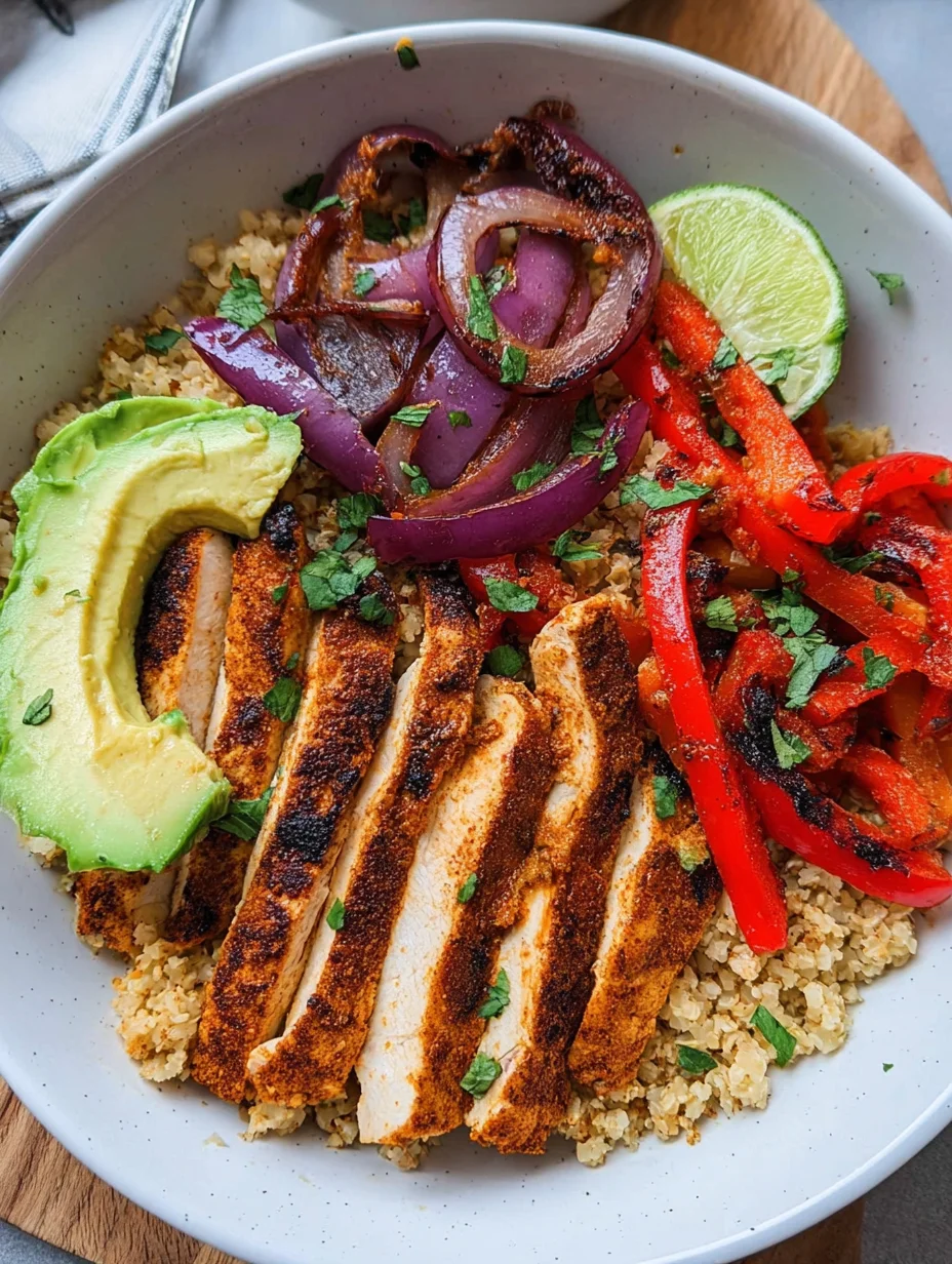 Chicken and Cauliflower Rice Bowls