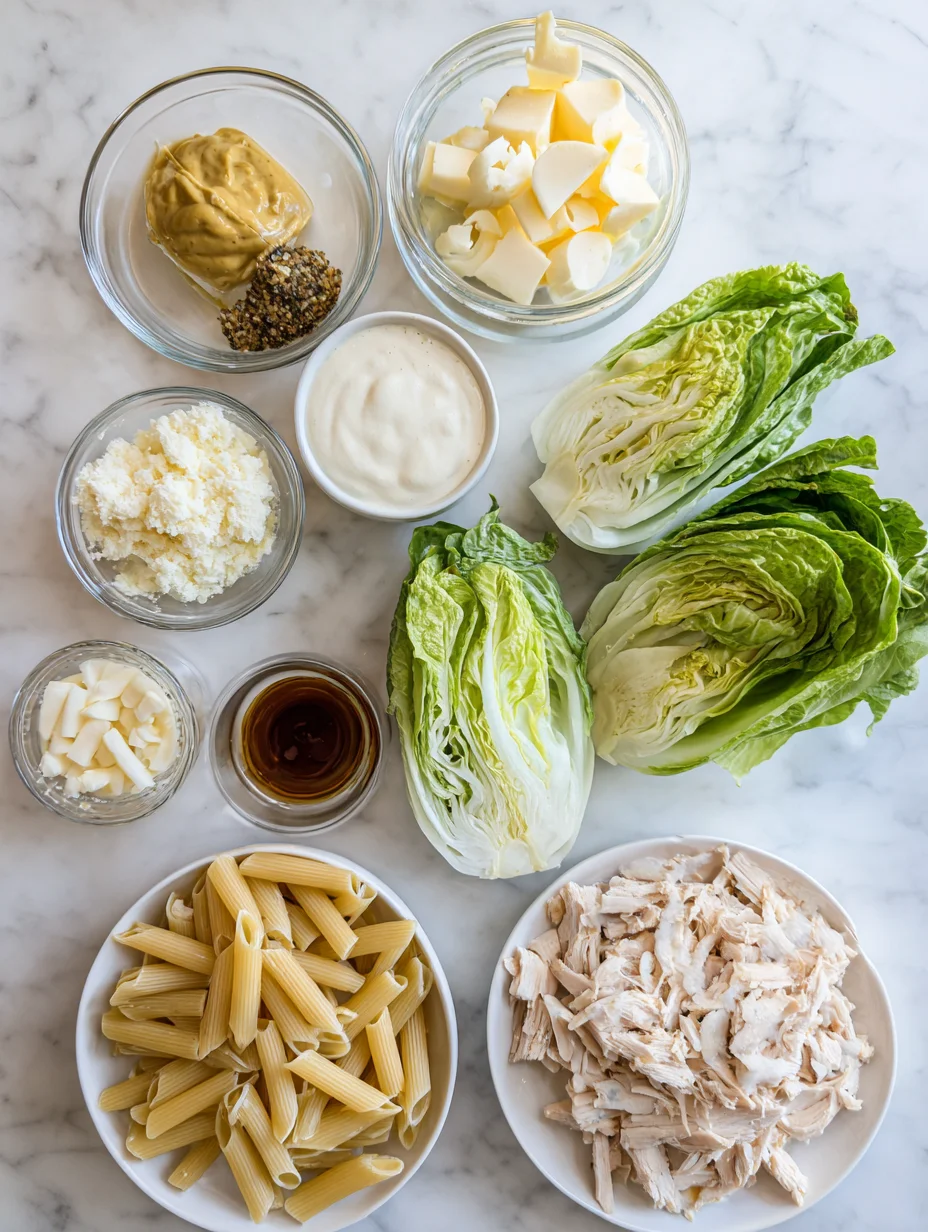 Chicken Caesar Pasta Salad