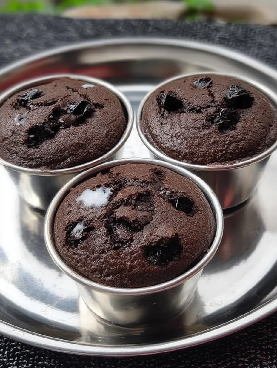 Chocolate Cup Cake Recipe in Katori