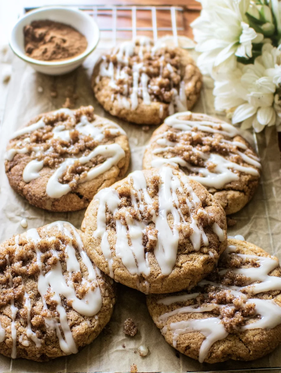 Coffee Cake Cookies