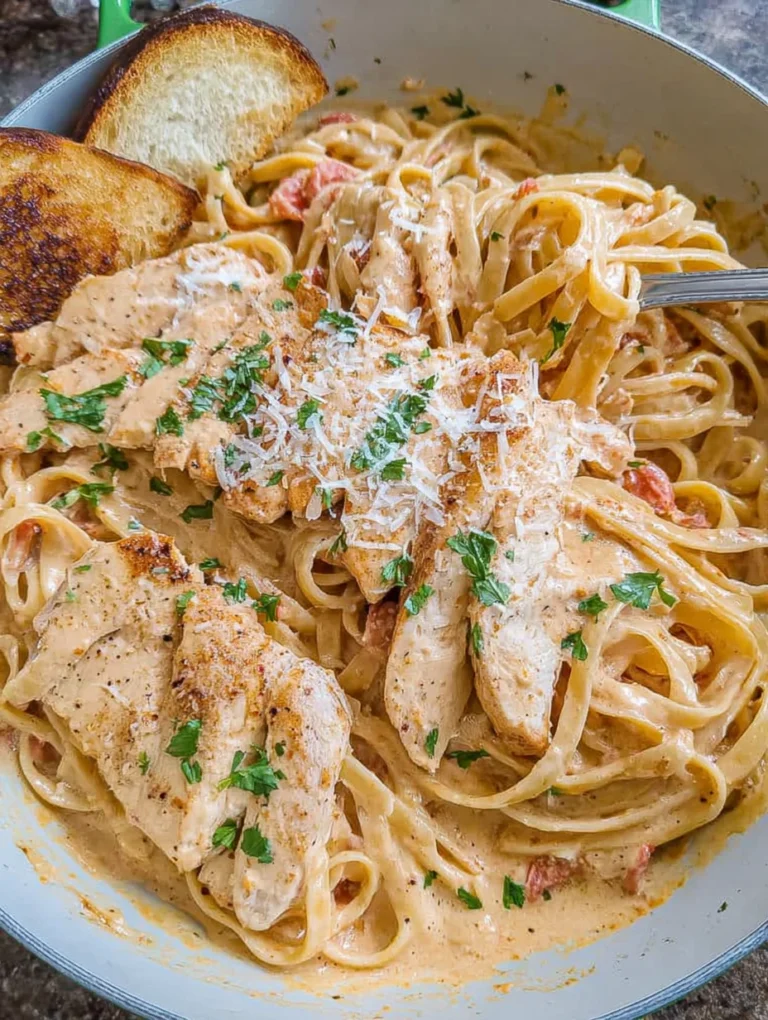 Creamy Cajun Chicken Pasta