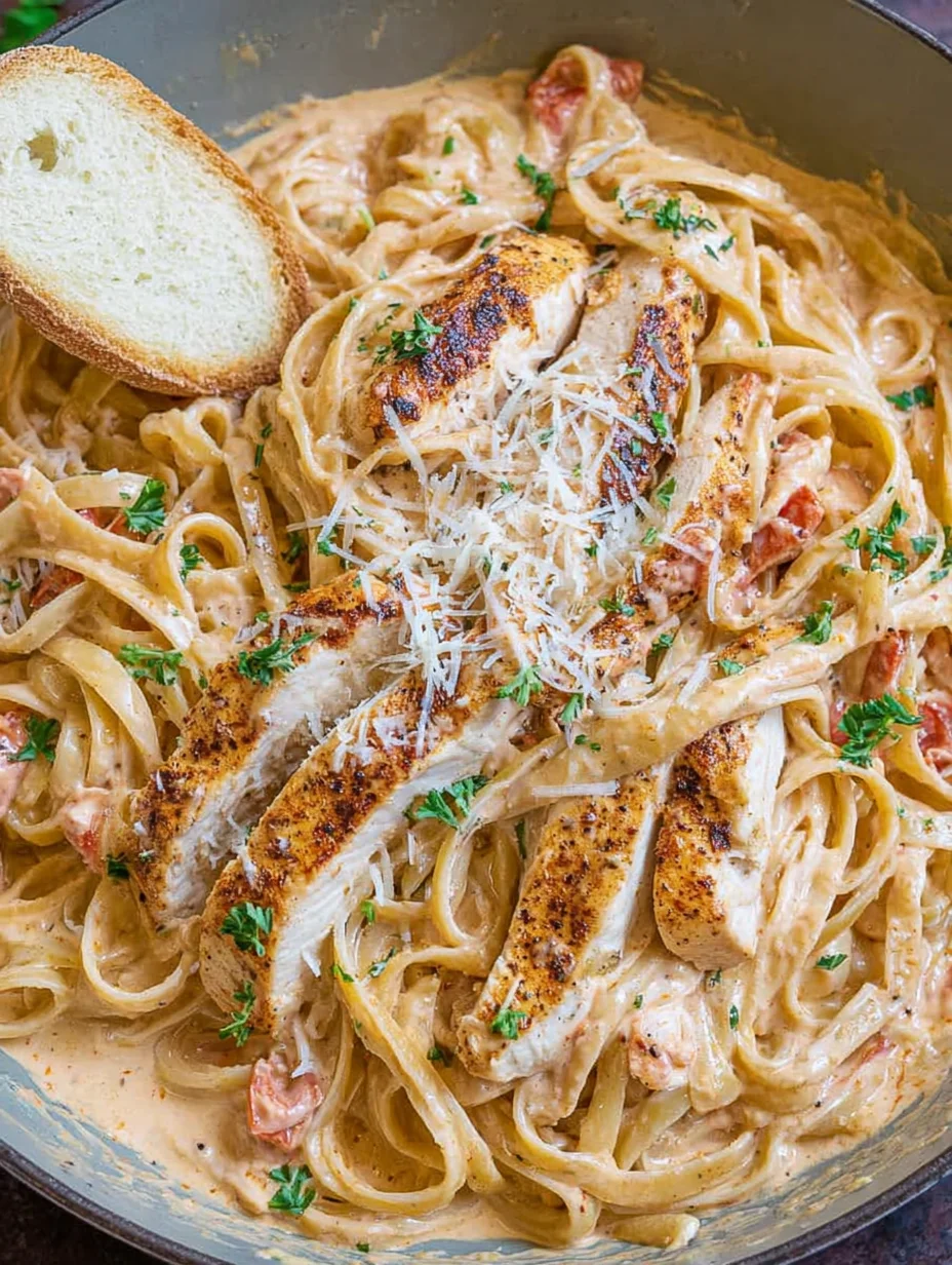 Creamy Cajun Chicken Pasta