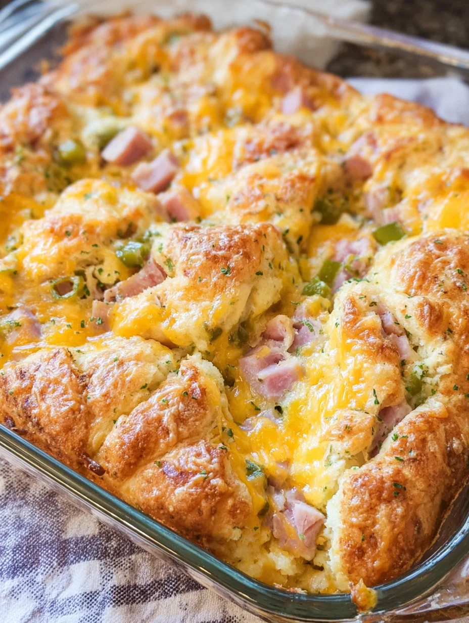 Crescent Roll Breakfast Casserole