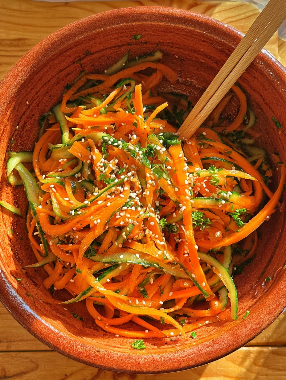 Cucumber Carrot Salad