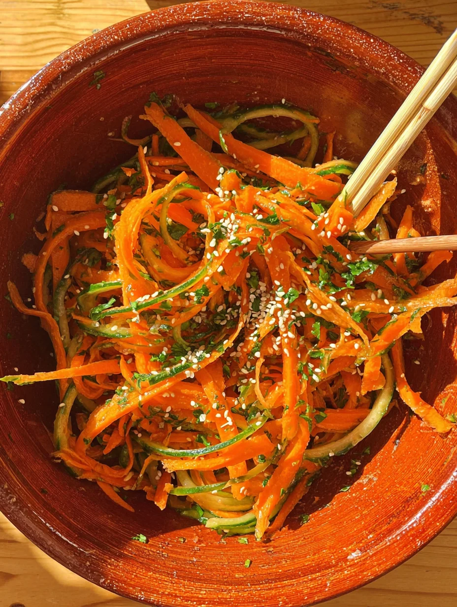 Cucumber Carrot Salad
