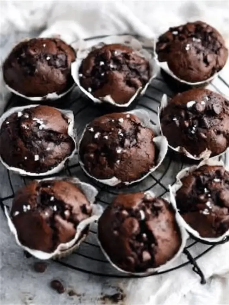 Double Chocolate Espresso Muffins