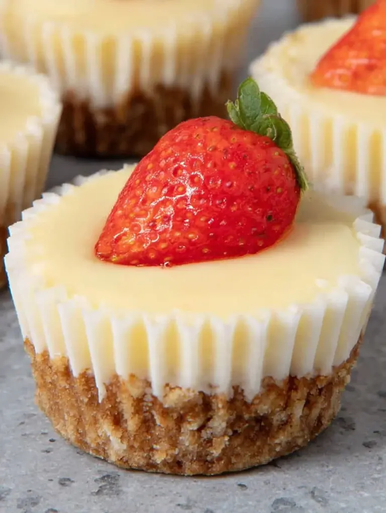 Easy Mini Cheesecakes