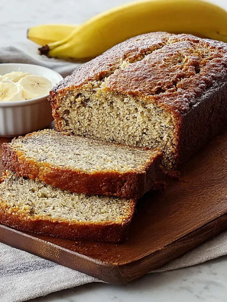 Easy Moist Banana Bread