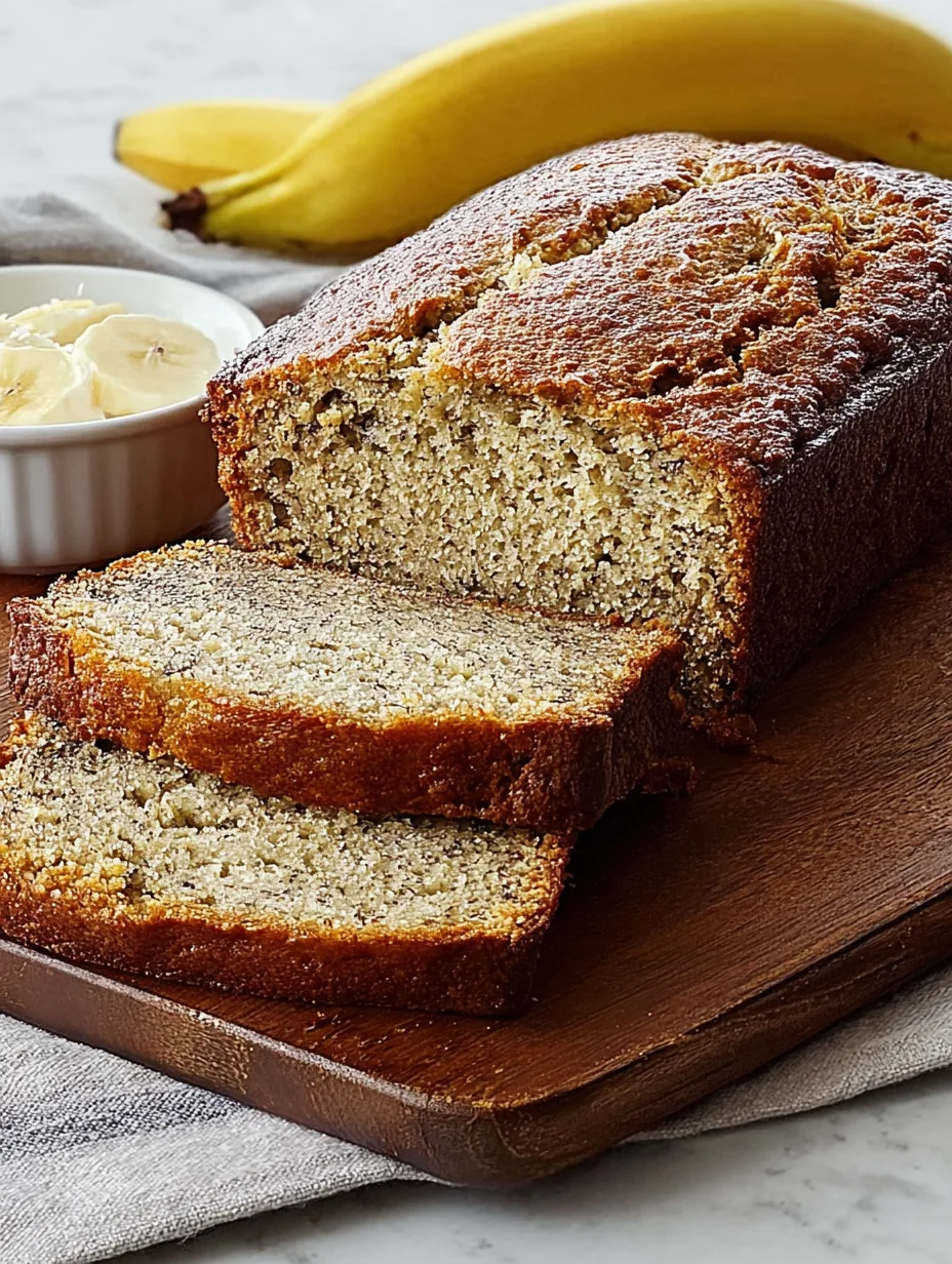 Easy Moist Banana Bread