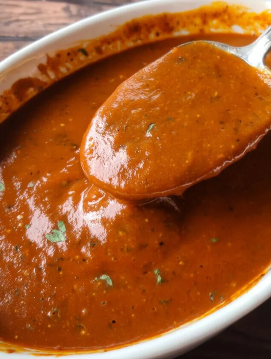 Easy Red Enchilada Sauce
