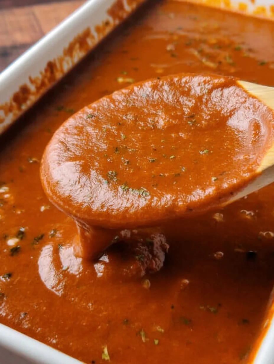 Easy Red Enchilada Sauce