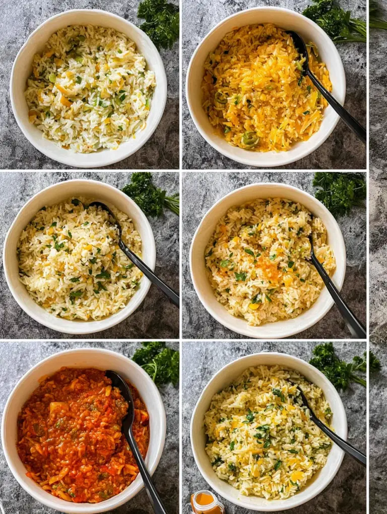 Flavored Rice Recipes