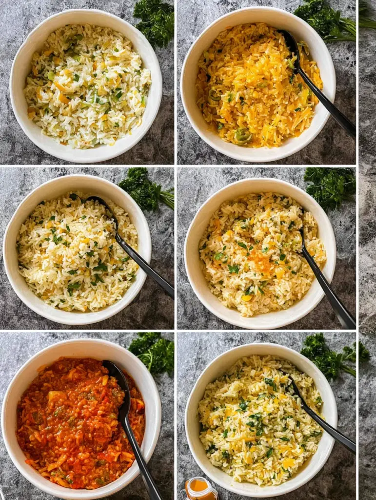 8 Flavored Rice Recipes