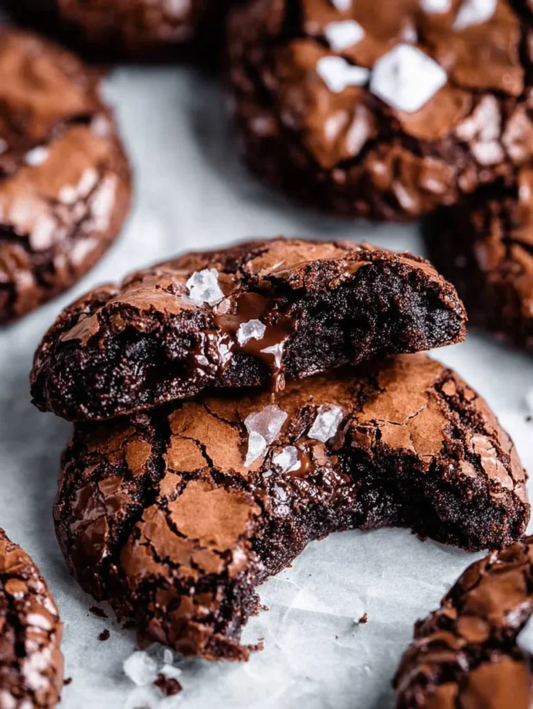 Fudgy Chewy Browkies (Brookies)