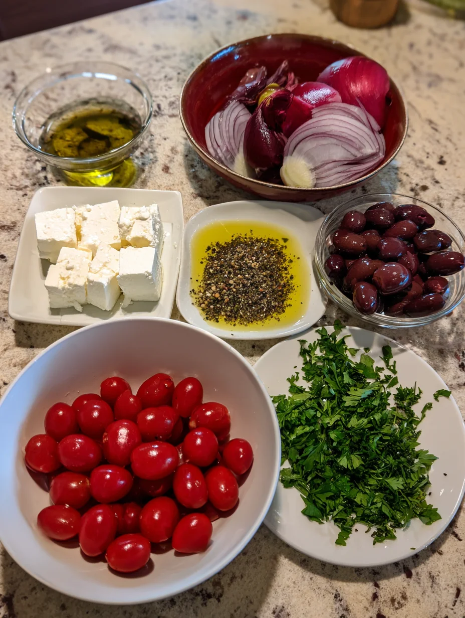 Greek Orzo Pasta Salad