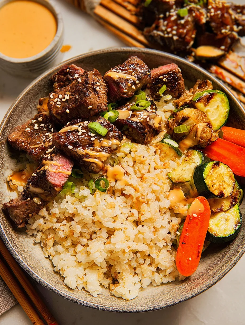Hibachi Steak Bowls