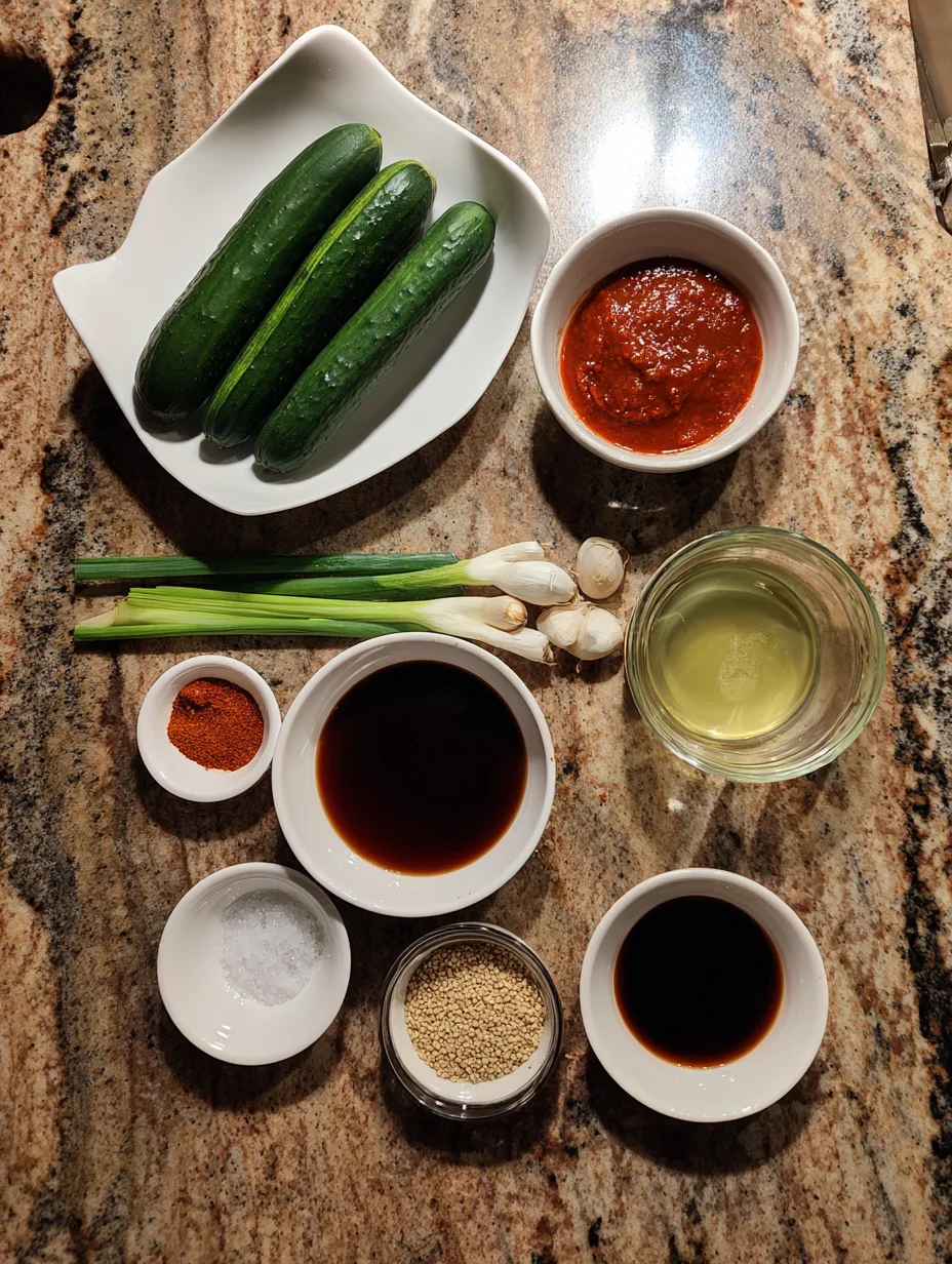 Korean Cucumber Salad
