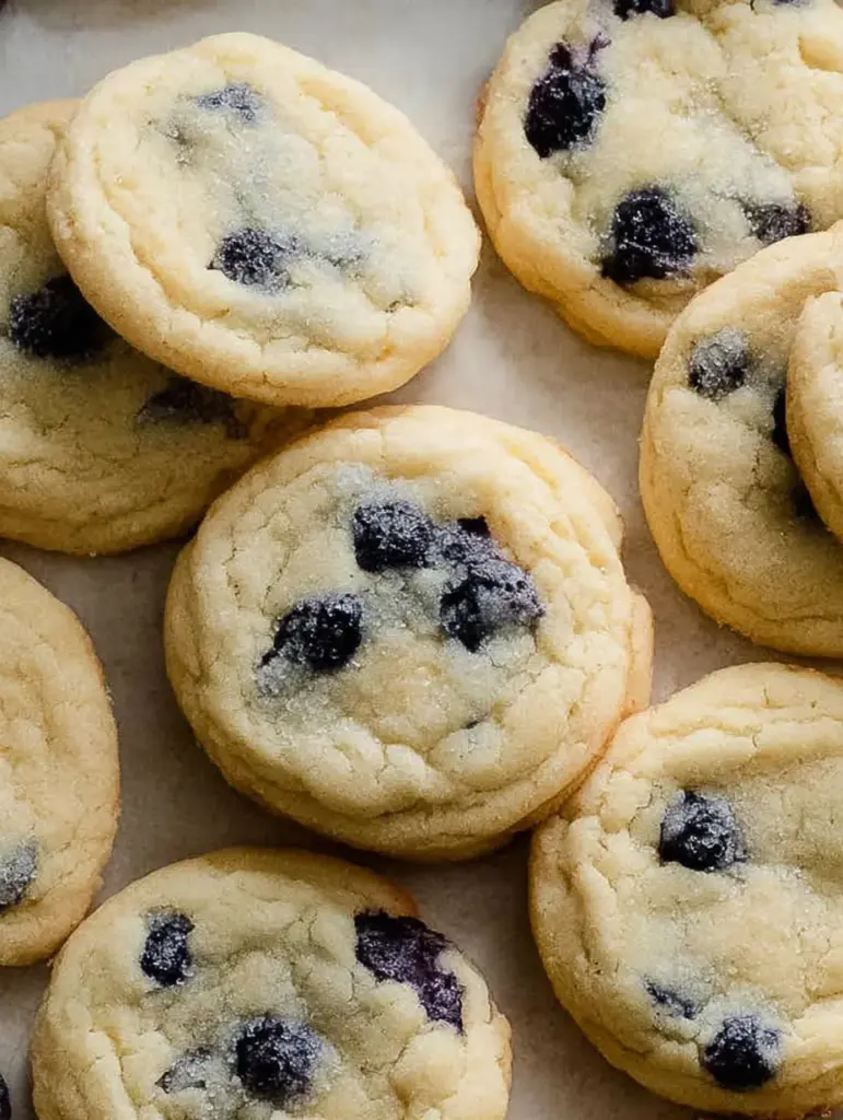 Lemon Blueberry Cookies