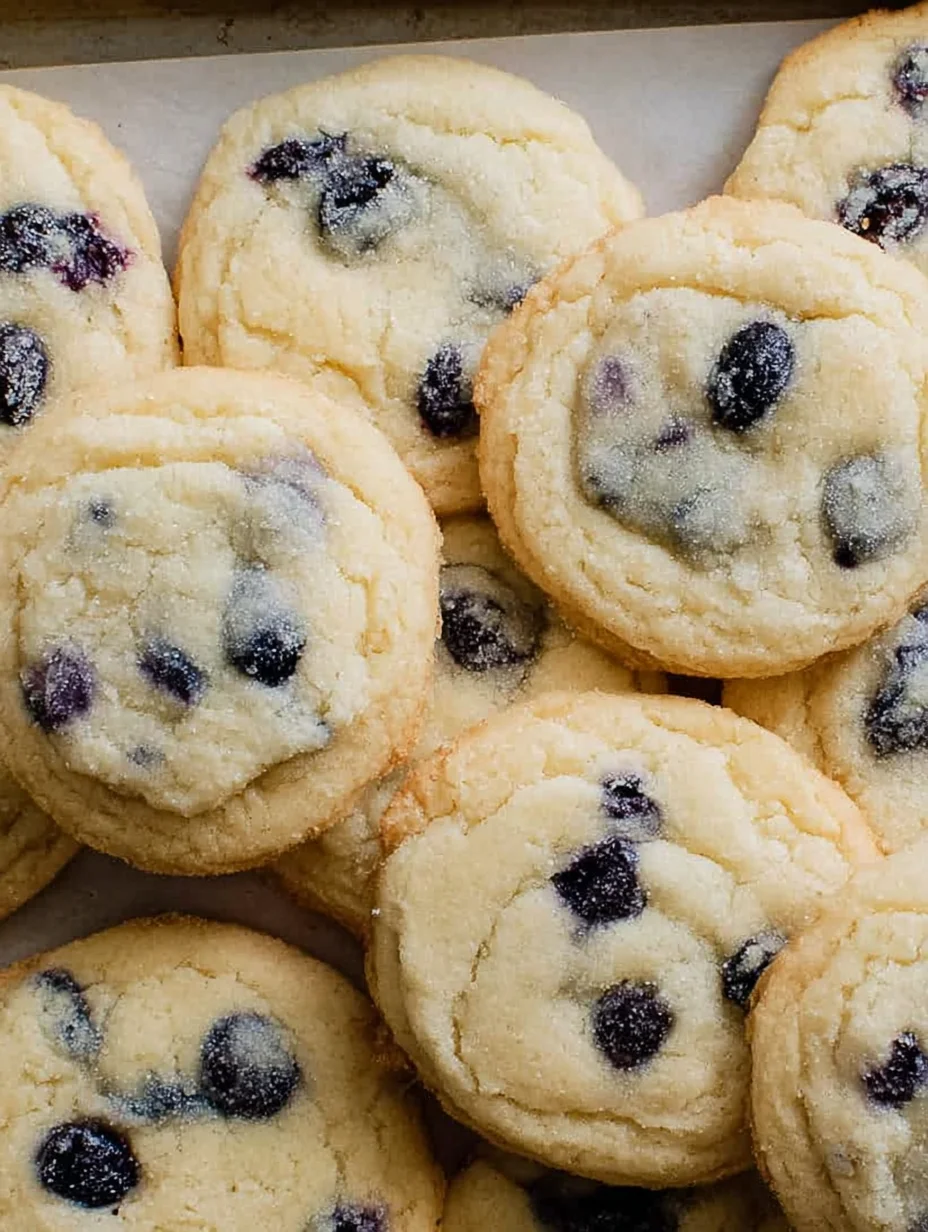 Lemon Blueberry Cookies