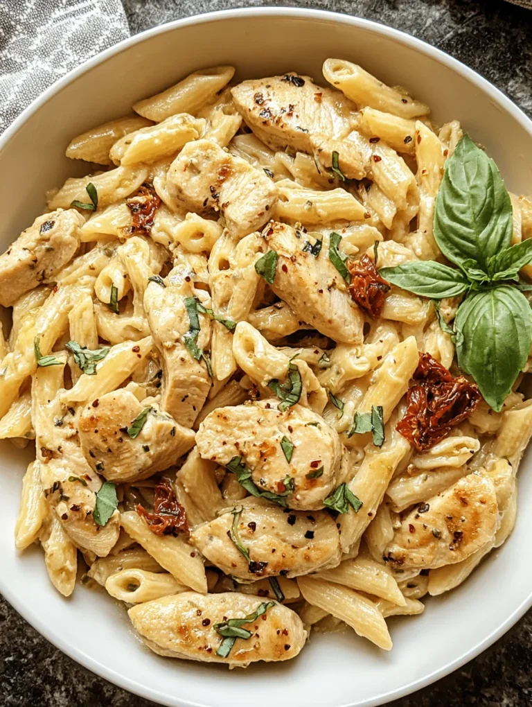 Marry Me Chicken Pasta
