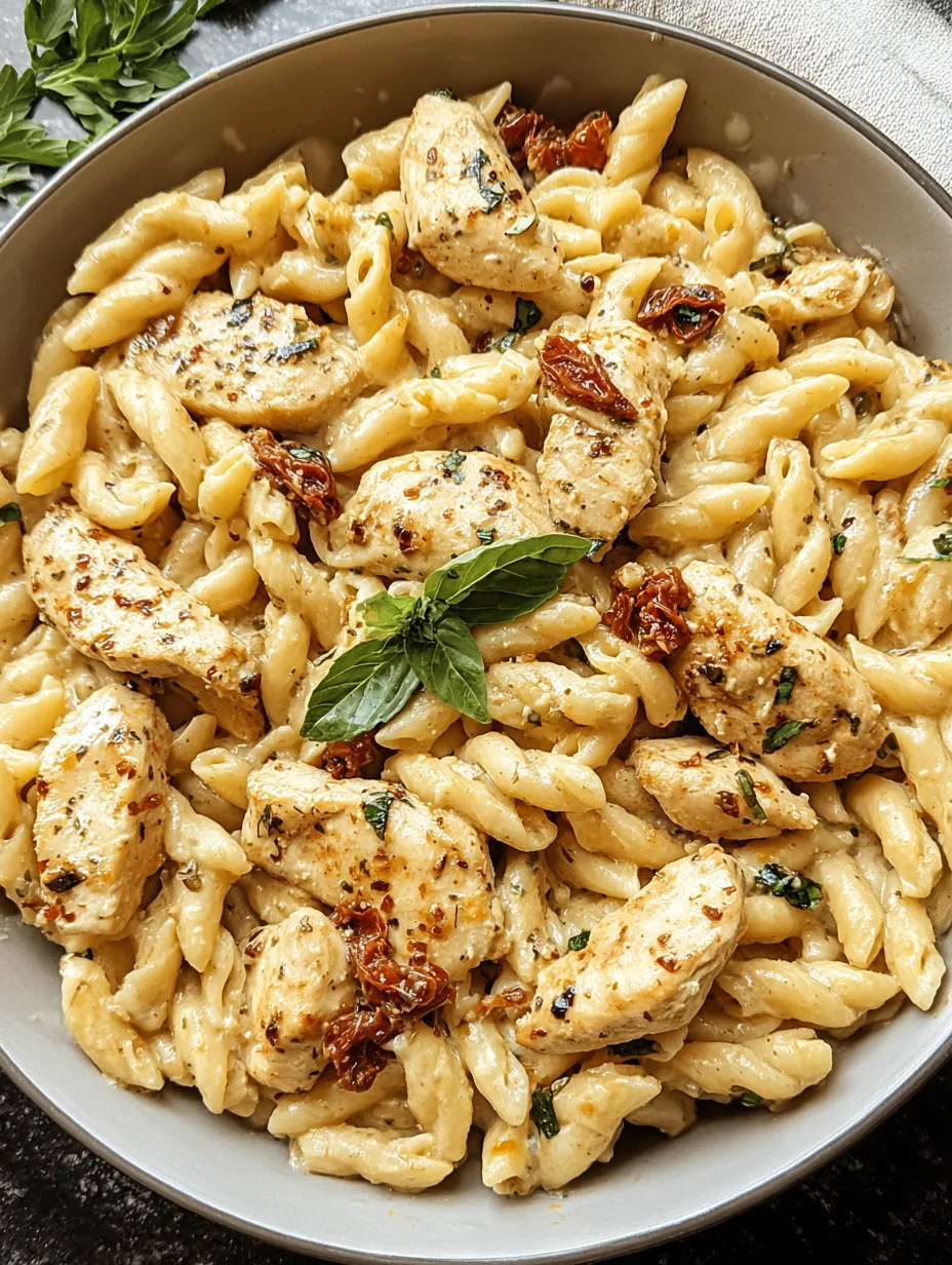 Marry Me Chicken Pasta