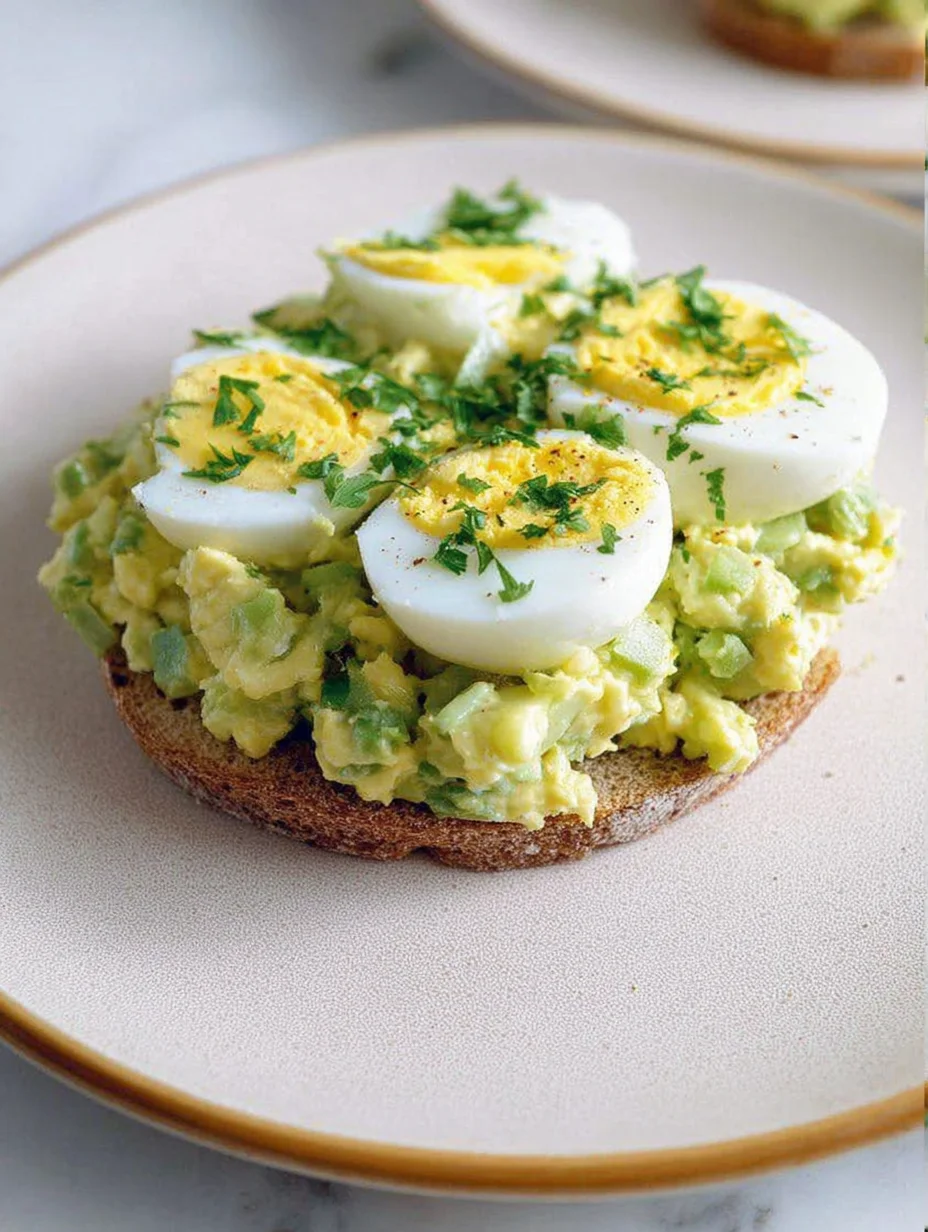 Mediterranean Avocado Egg Salad