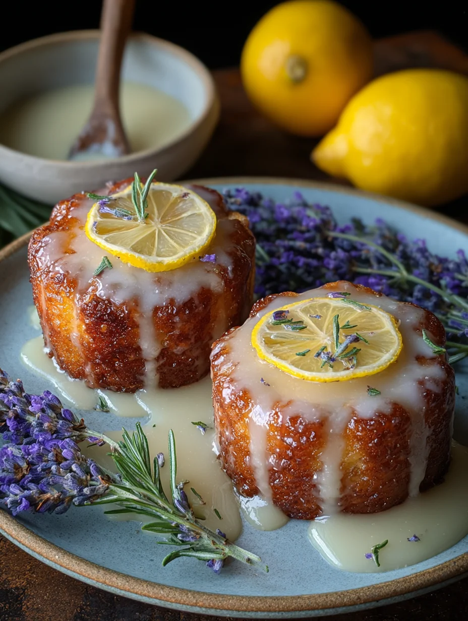 Mini Lemon Cakes