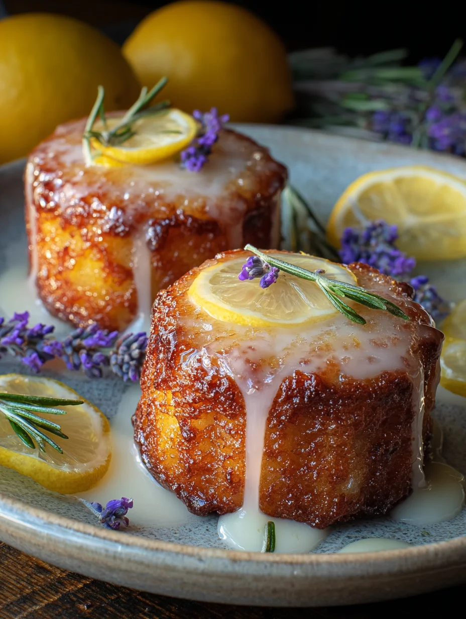Mini Lemon Cakes