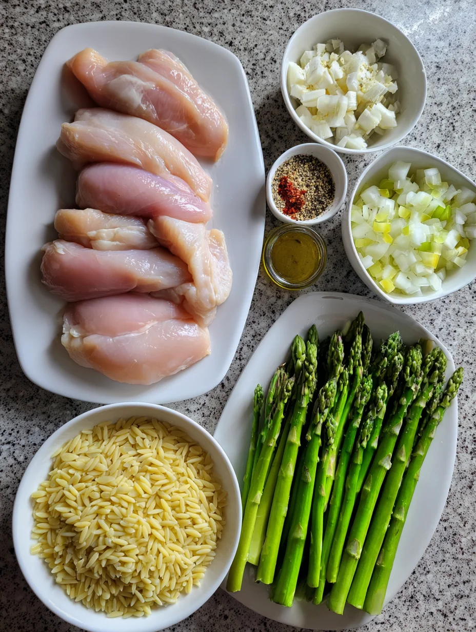 One Pot Chicken Orzo
