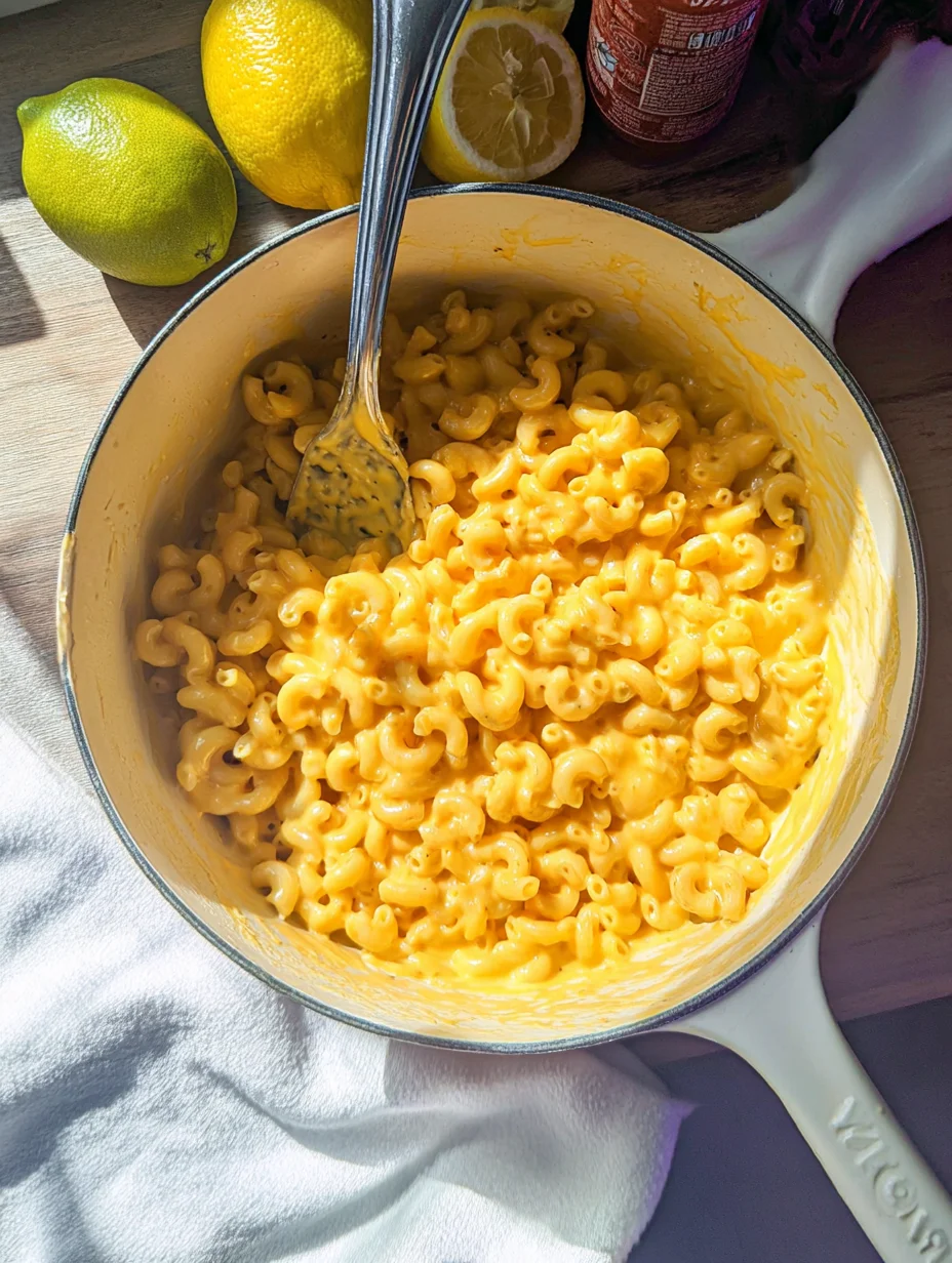 One Pot Creamy Mac and Cheese