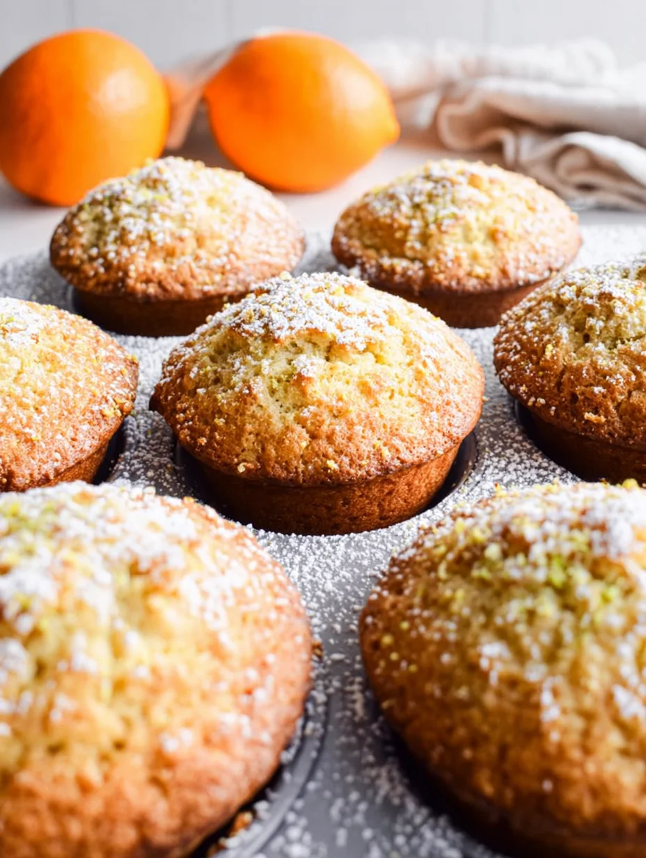 Orange and Cardamom Muffins