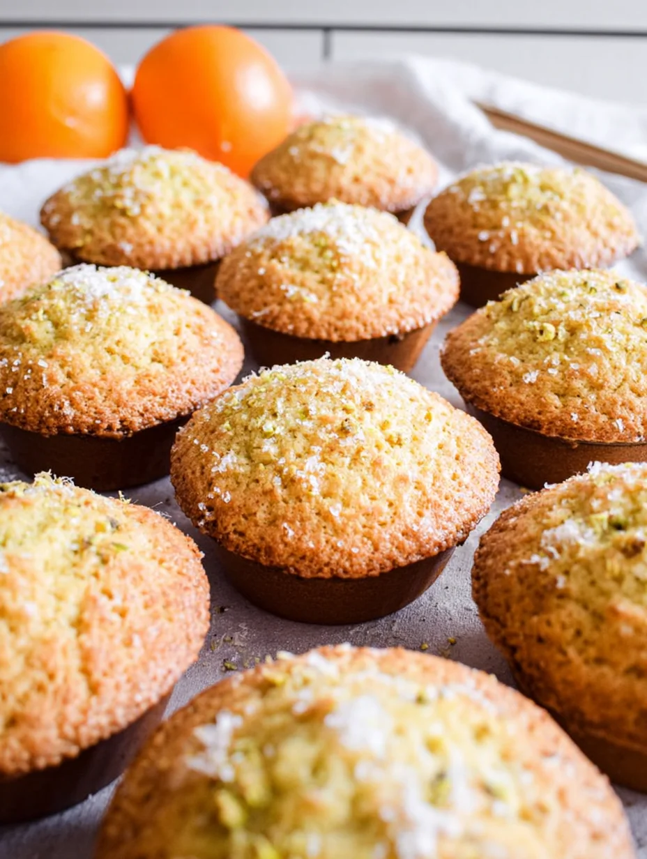 Orange and Cardamom Muffins