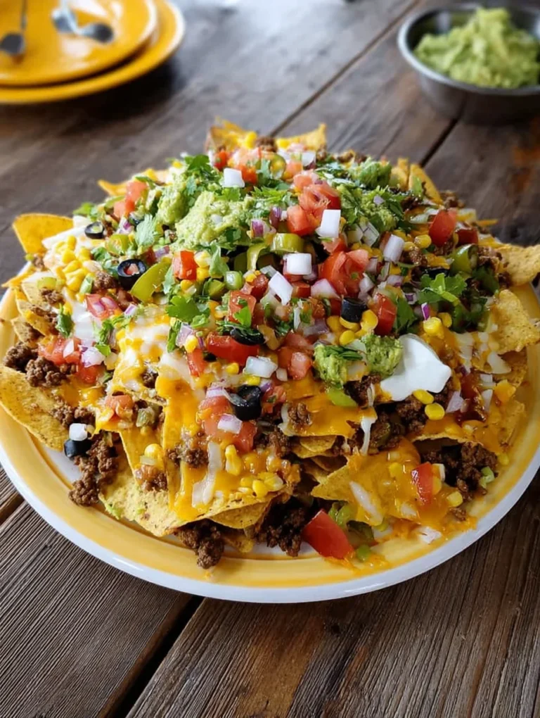 Oven-Baked Nachos
