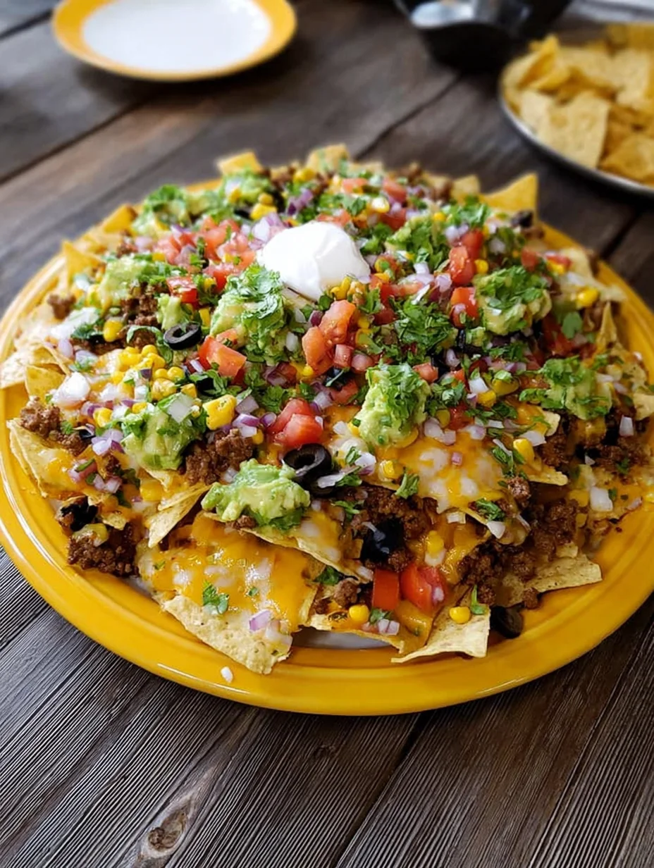 Oven-Baked Nachos