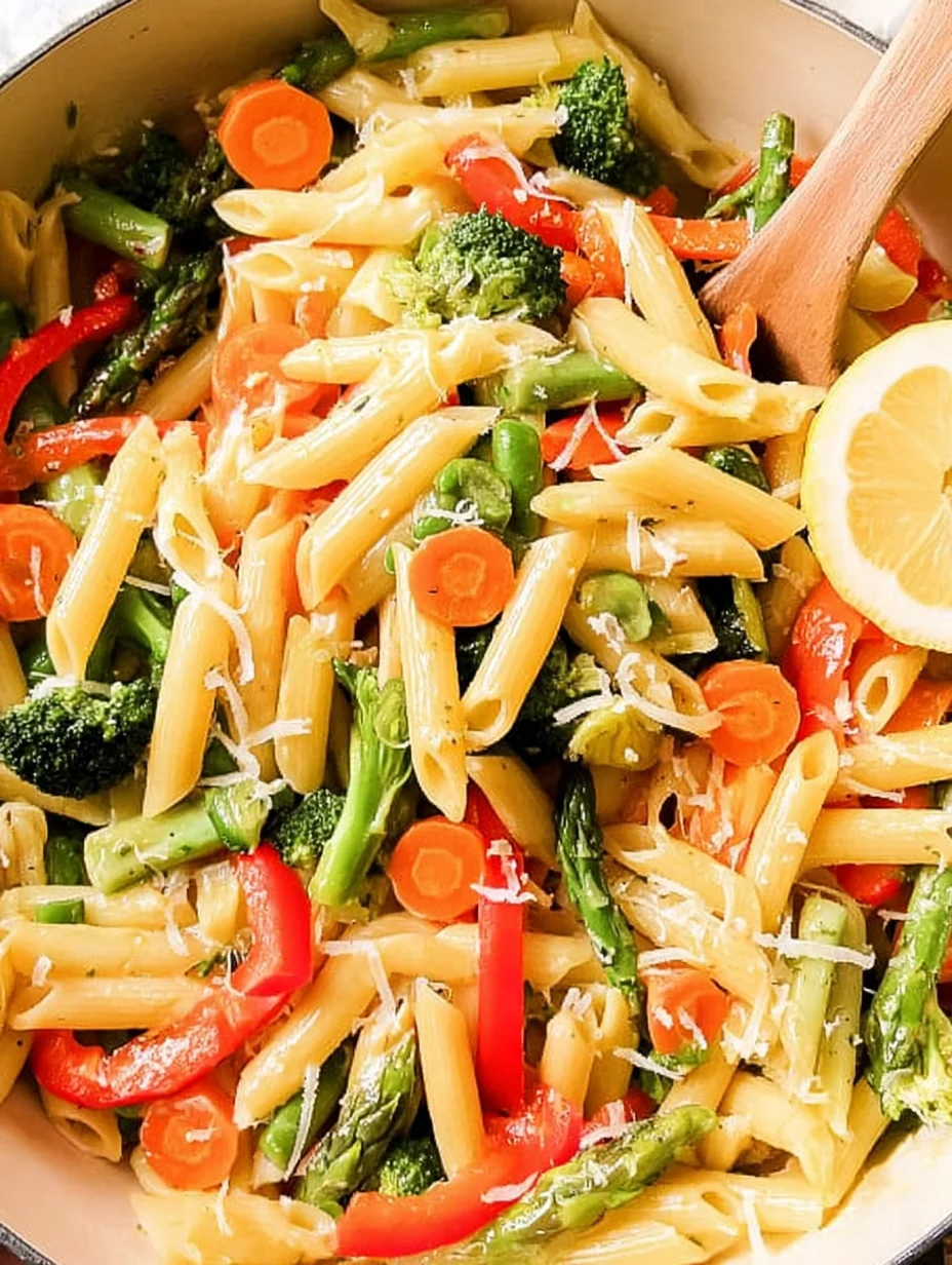Penne Pasta Primavera