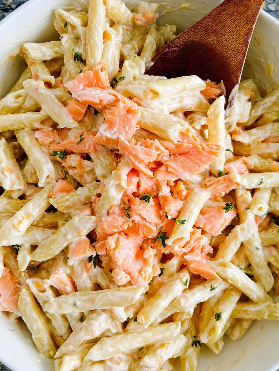 Salmon Alfredo