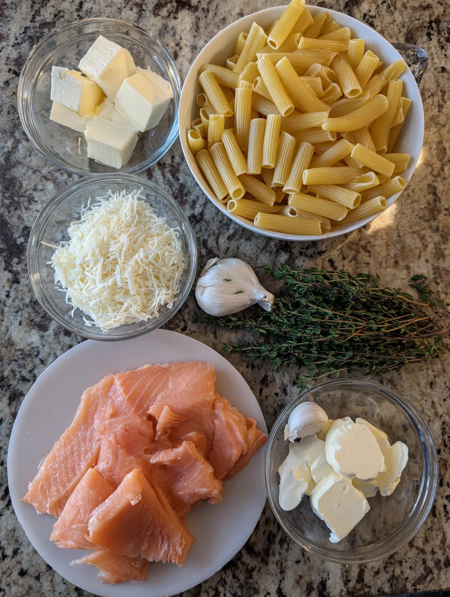 Salmon Alfredo