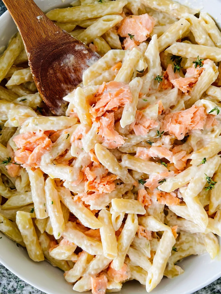 Salmon Alfredo