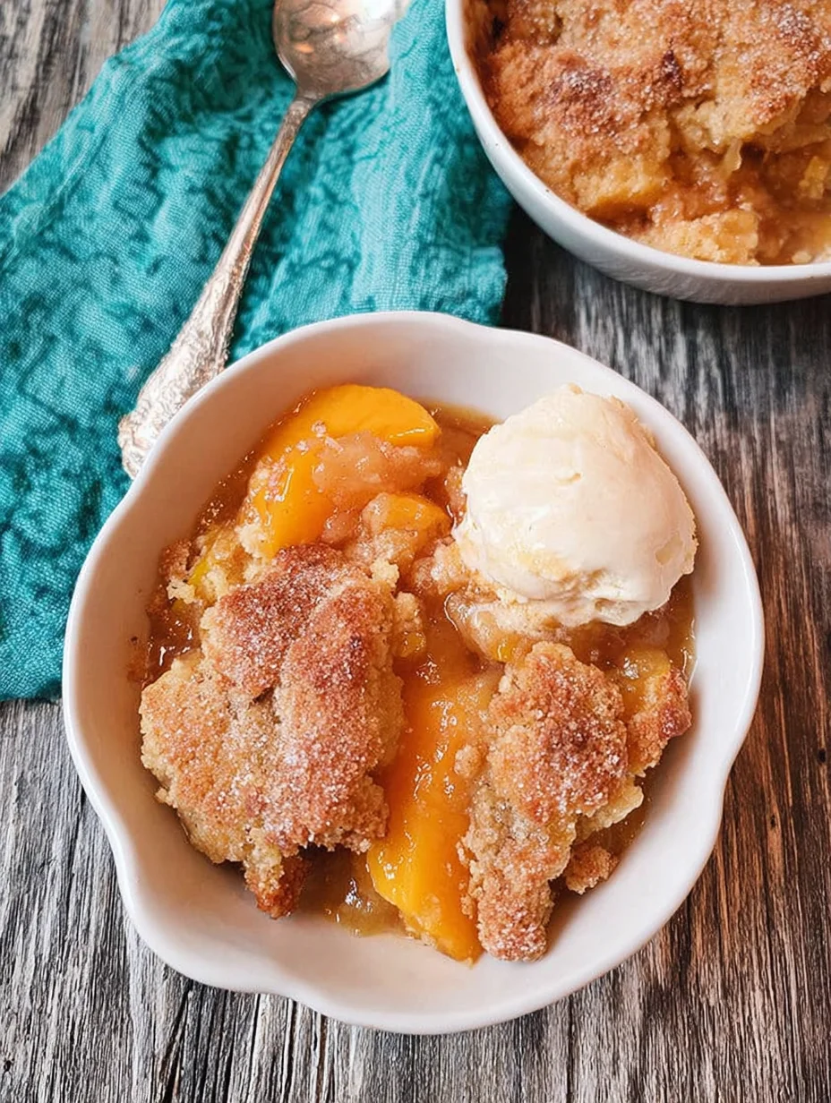 Southern Peach Cobbler