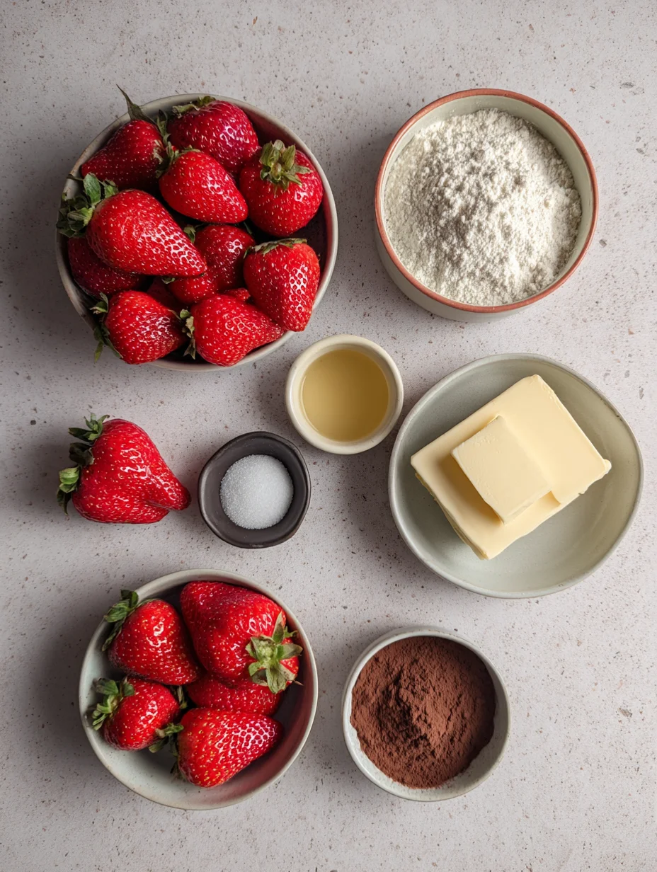 Strawberry Chocolate Cake