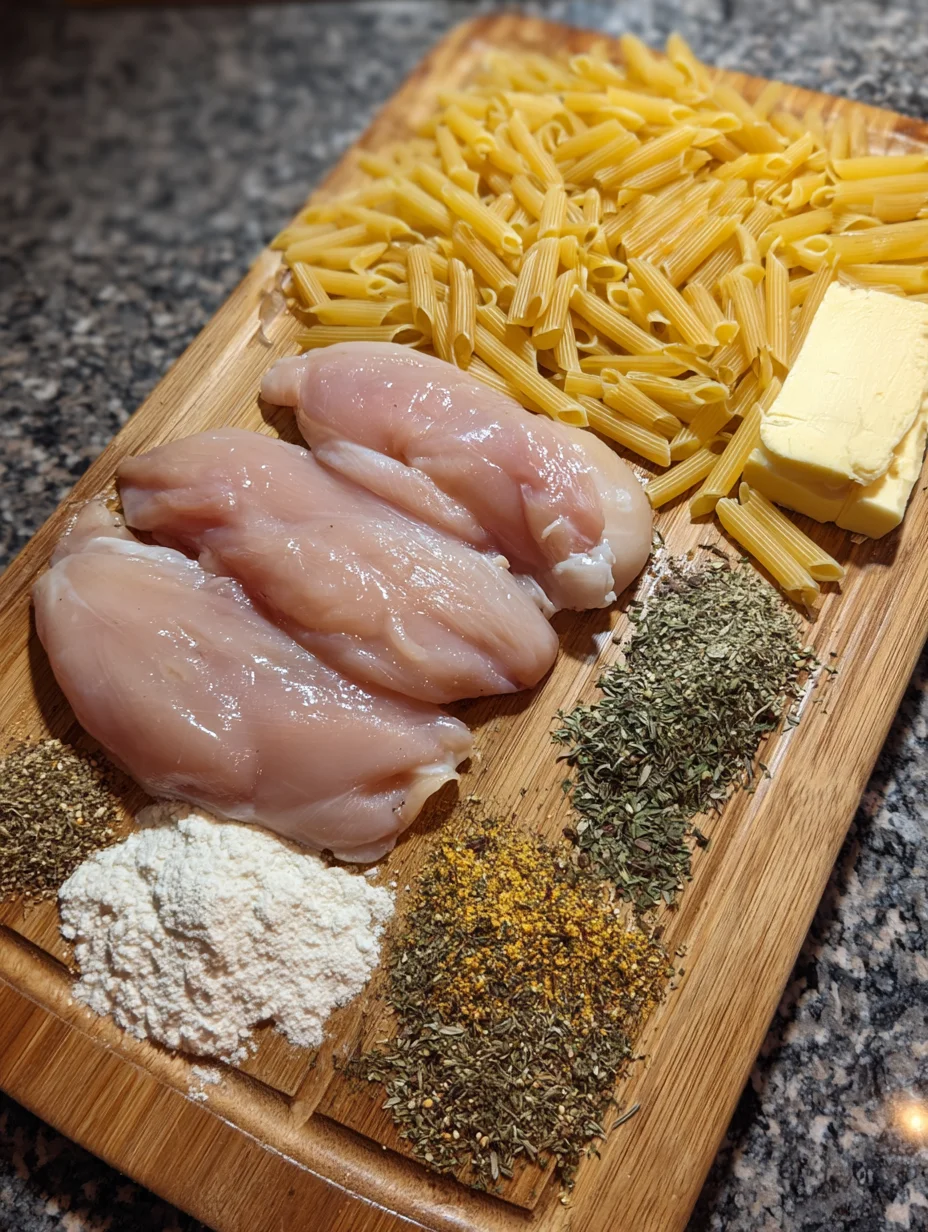 White Cheddar Chicken Pasta
