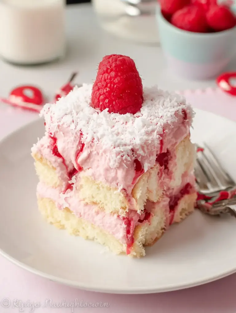 White Chocolate Raspberry Tiramisu